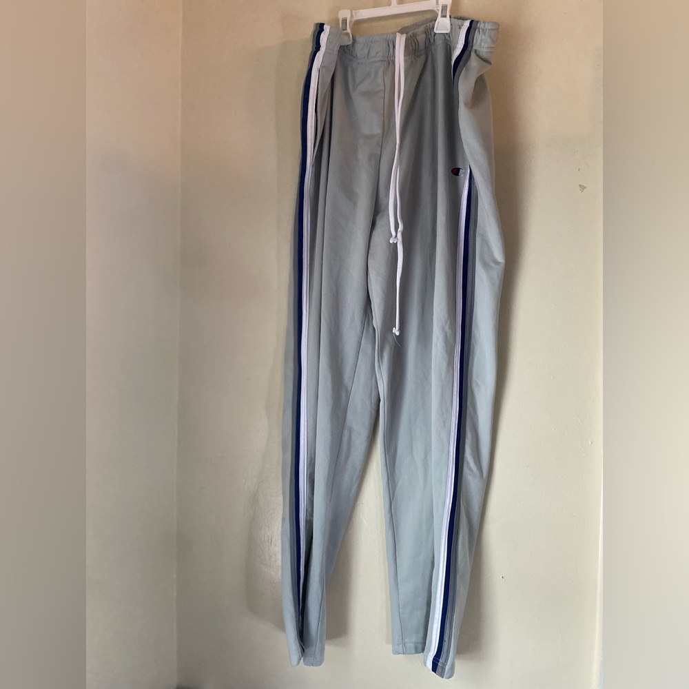 y2k champion track pants xl bottoms 3 Stripes
